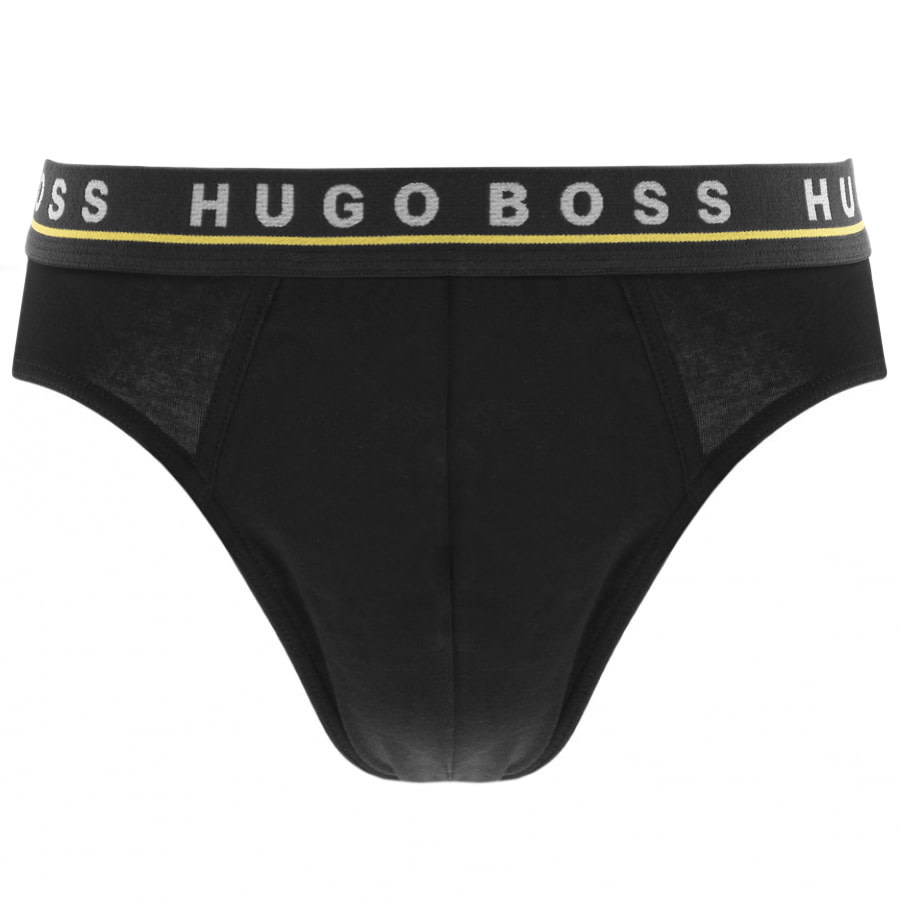 Alternative Image for ProductBOSS Underwear Triple Pack Briefs Black3